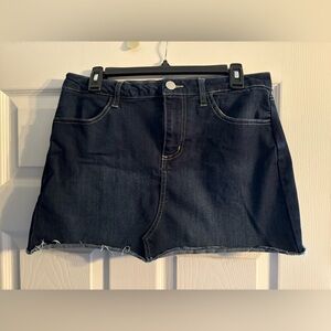 Baccini Dark Blue Mini Skirt